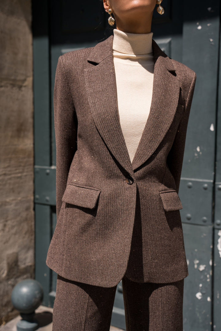 Blazer Attentif Terracotta Frame V-2507