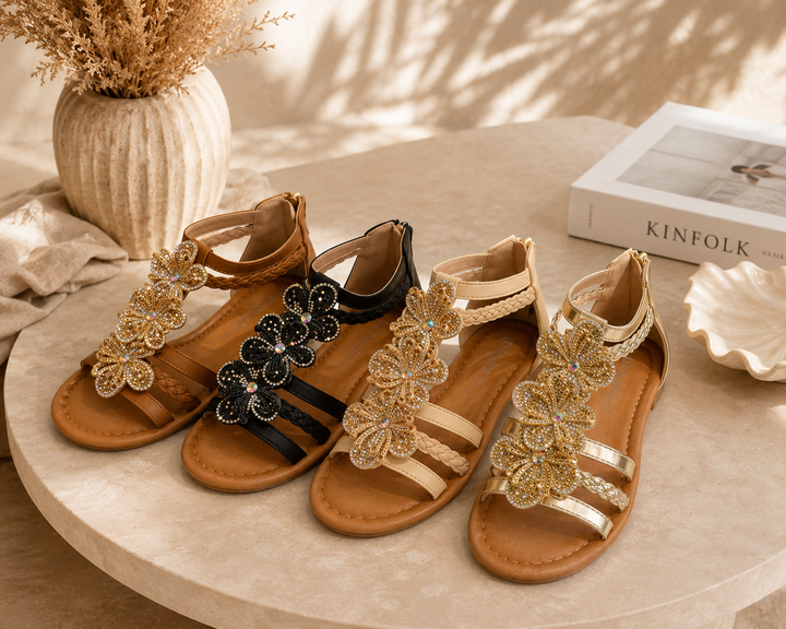 Fleuré Butterfly Sandals W285