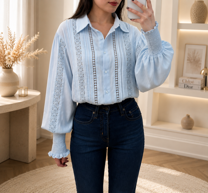Élodie Lace Blouse AZ630