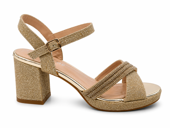 Aurelia Sparkle Cross Heels WXL08