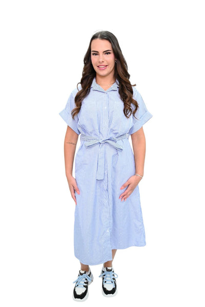 Jurk gestreept 39805