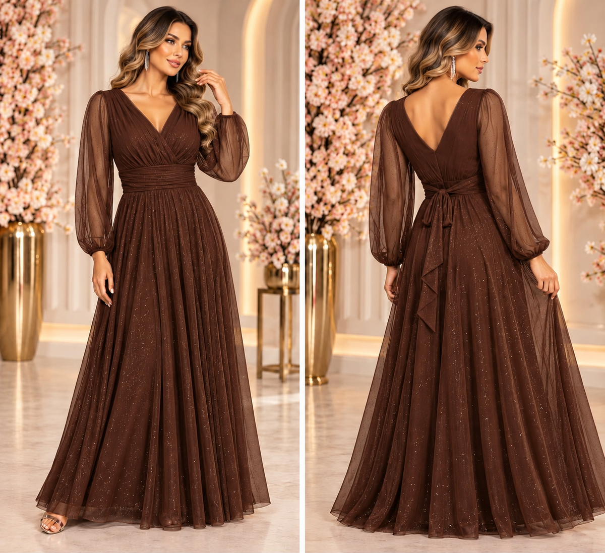 Midnight Grace Maxi Dress 20056