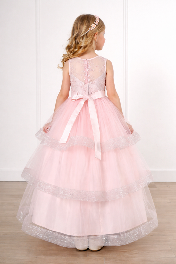 Princess Rose Luxe Kinderjurk 3668