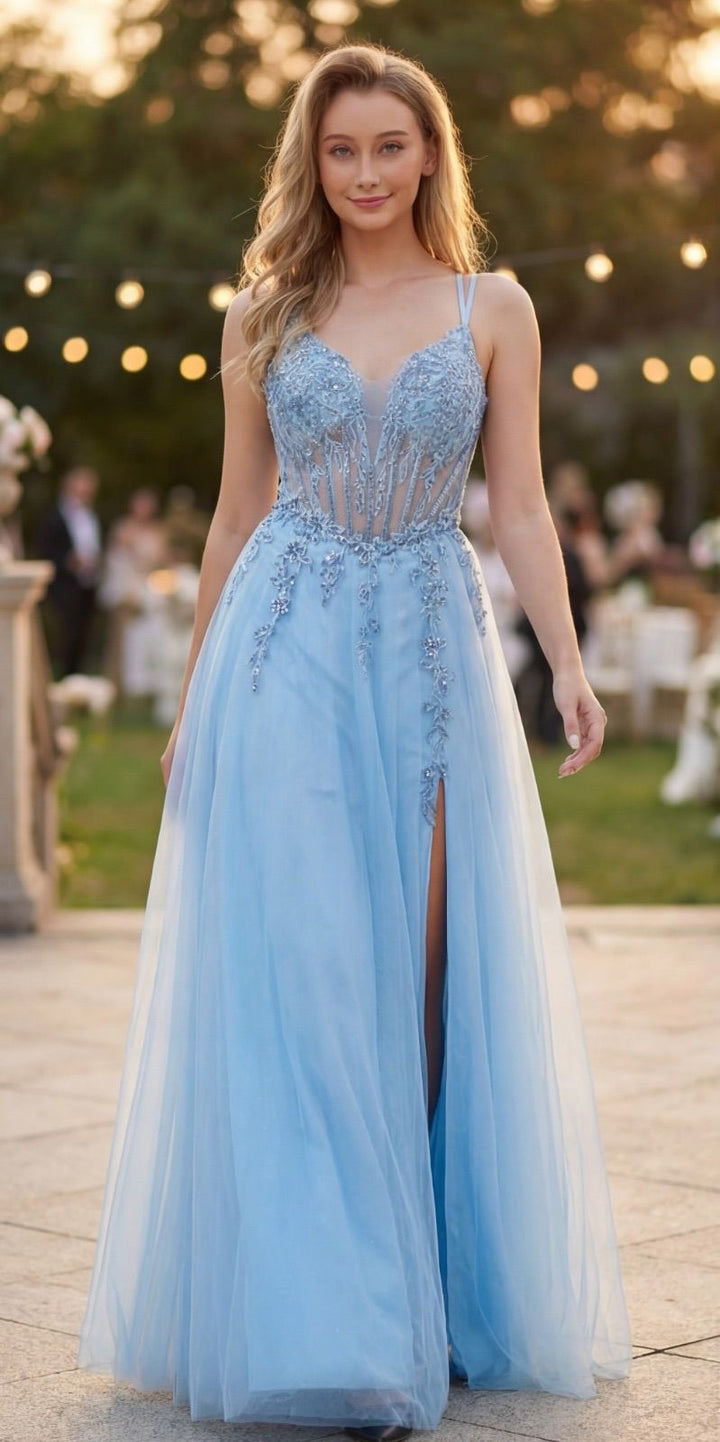 Rosé Elegance Gala Jurk 6778H