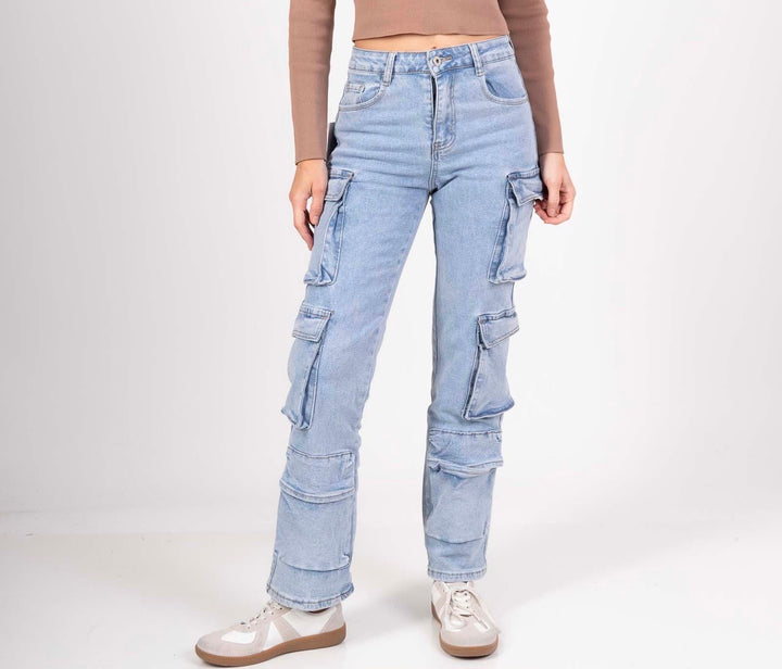 Skyline Cargo Pocket Jeans 33307