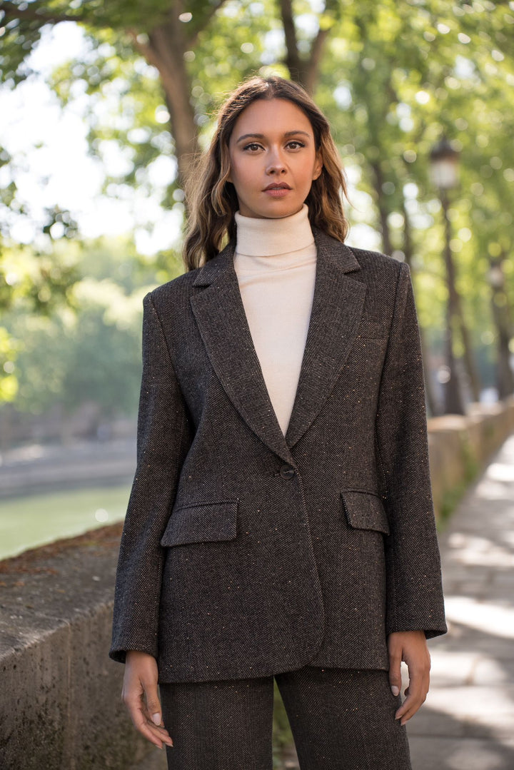 Blazer Attentif Terracotta Frame V-2507