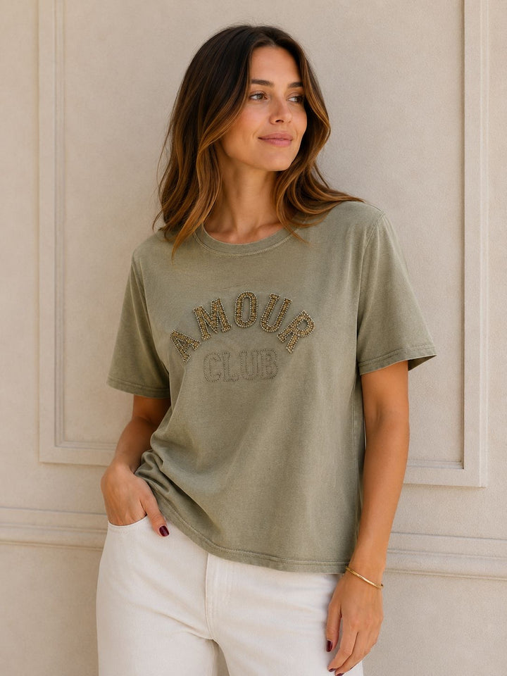 Amour Club Tee SS-1011