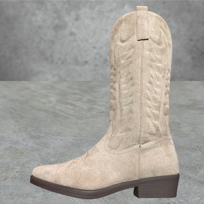 Cowboylaarzen beige SU733