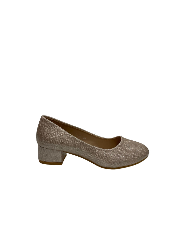 Éclat Élégant – Glitterpump met blokhak AA-001