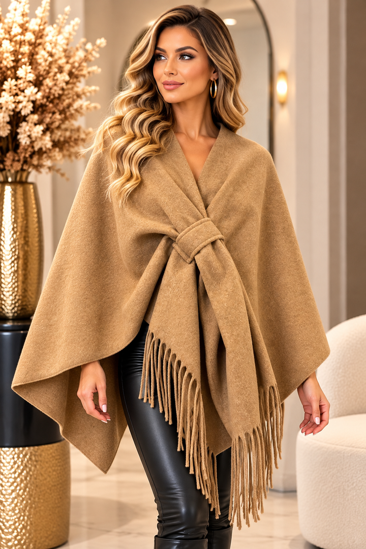 Elegant Soft Touch Poncho