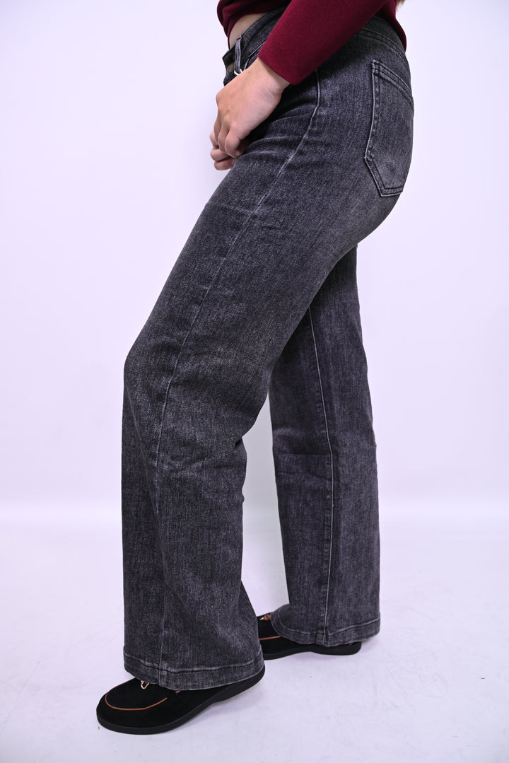 Donkergrijze Jeans – Minimalistisch & Veelzijdig MissRJ RJ25