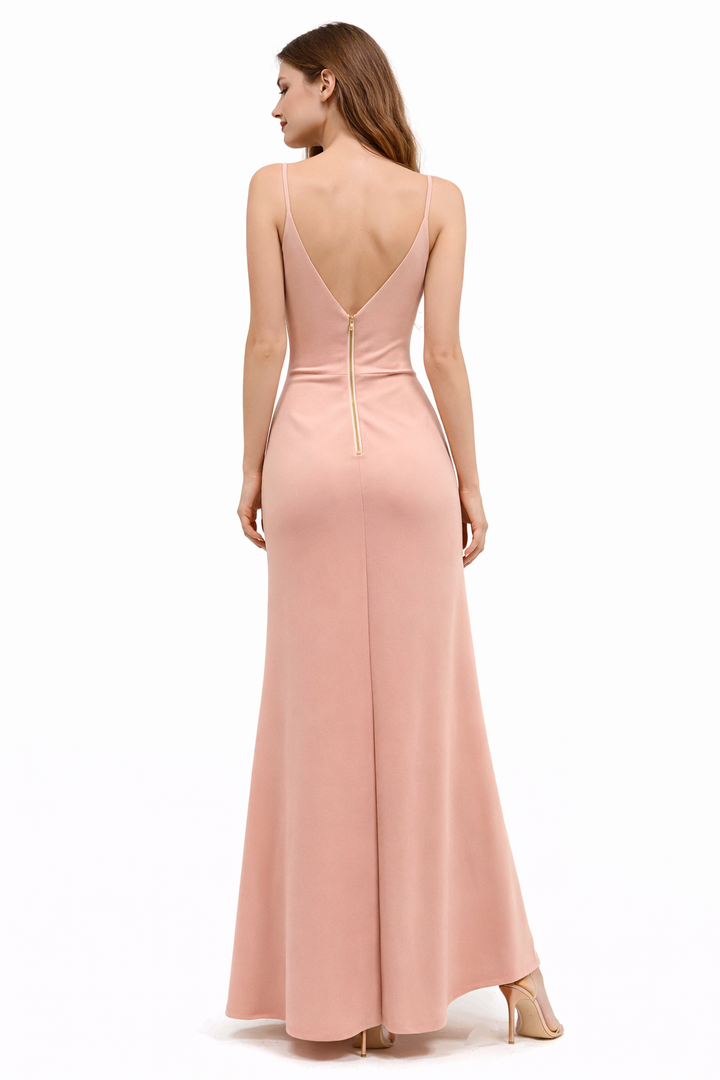 Luna Elegance Maxi Jurk met Split – Luxe Avondjurk 4430