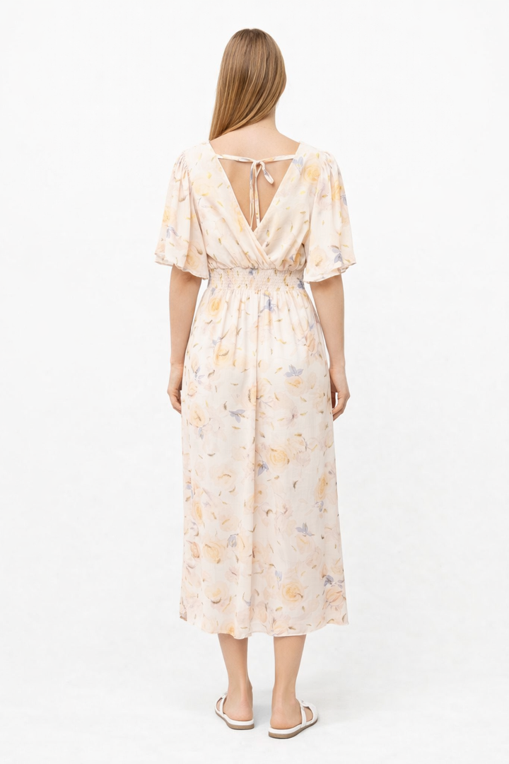 Aurélie Bloom Midi Dress 219393