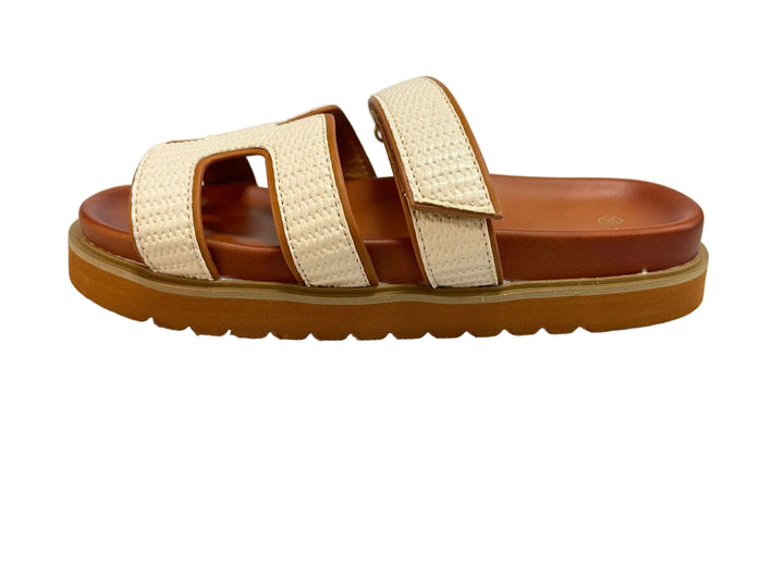 Luxe gevlochten sandalen
A6273