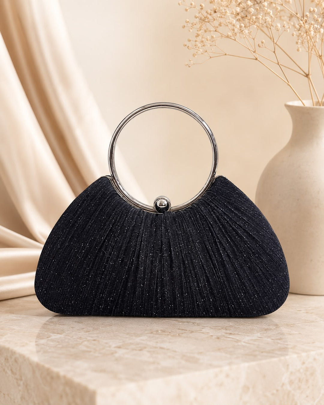 Celeste Glitter Ring Bag CHM032
