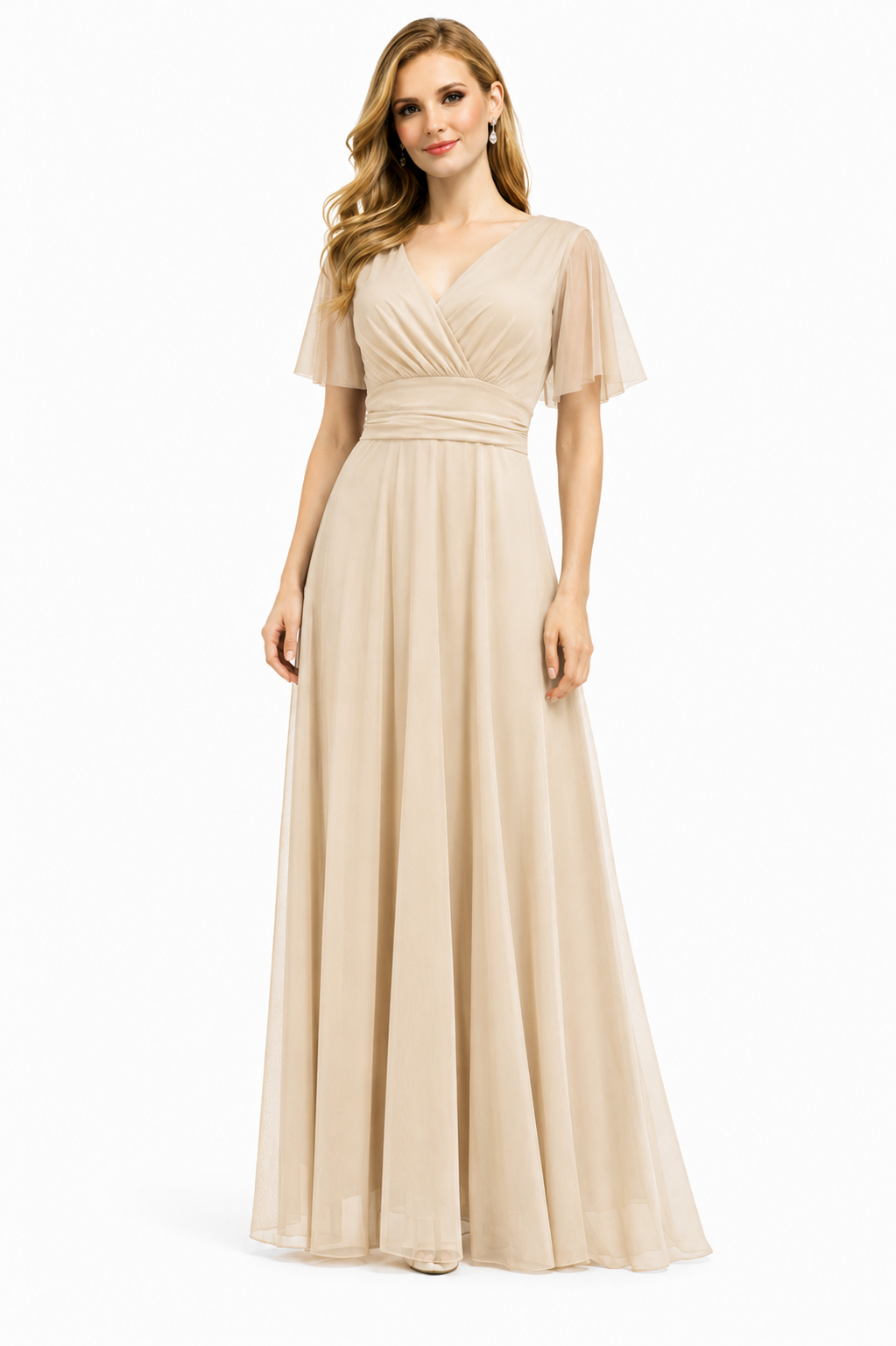 Seraphina Grace Chiffon Evening Gown 
23589(N)