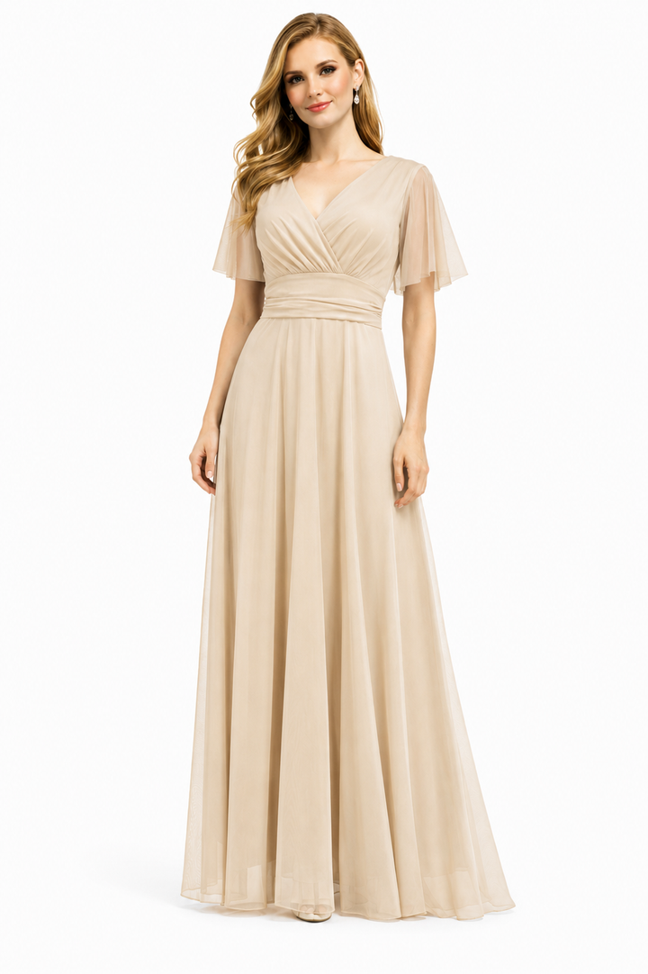Seraphina Grace Chiffon Evening Gown 
23589(N)