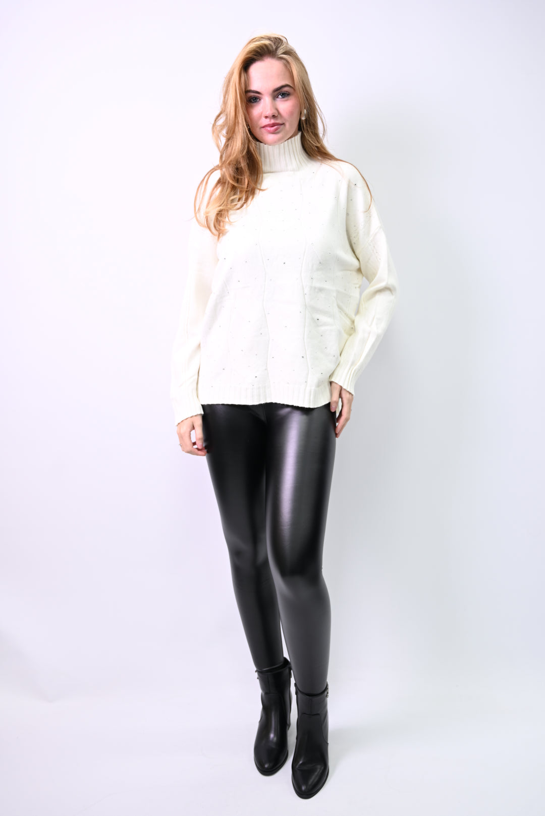 Leatherlook Legging Les Reflets du Corps 99935