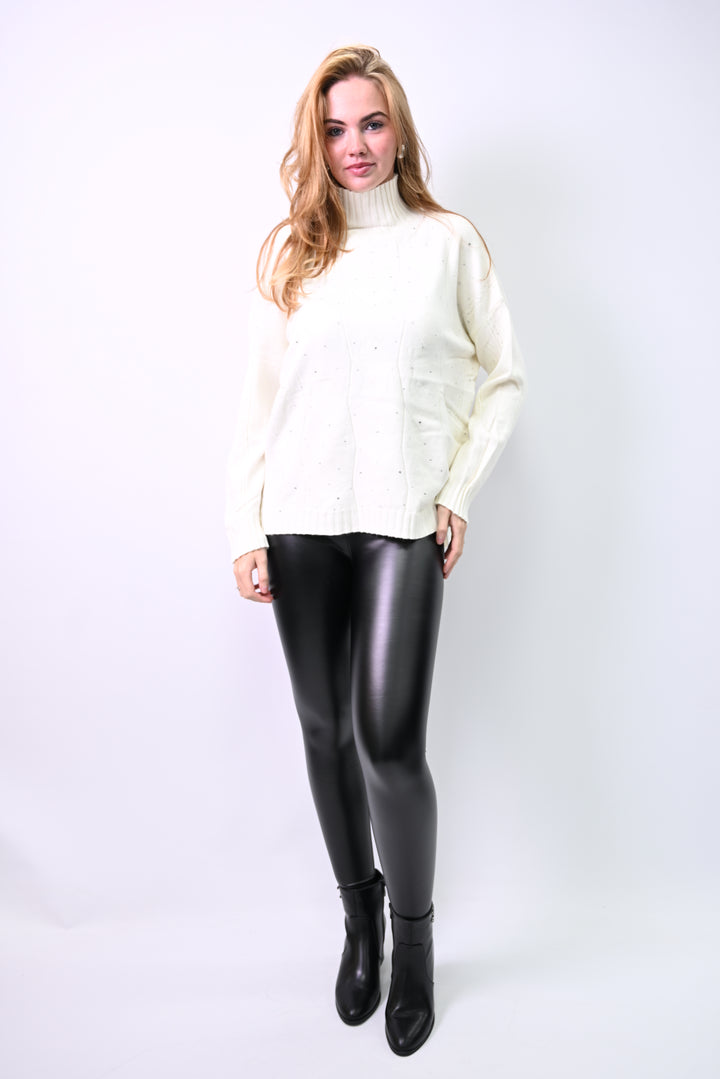 Leatherlook Legging Les Reflets du Corps 99935