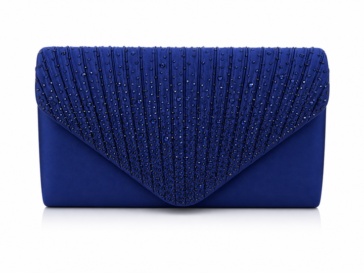 Luxe Strass Clutch – Elegant Envelope Design 9493