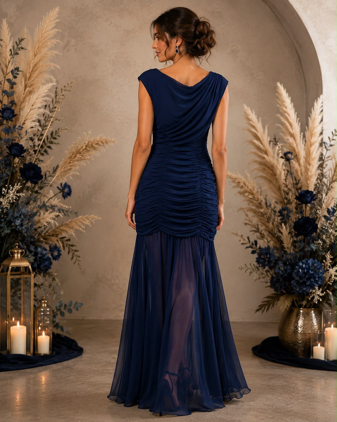 Soraya Luxe Draped Galajurk R2002