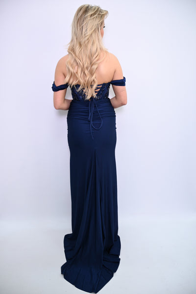 Glamoureuze Avondjurk met Beaded Details  
F86004