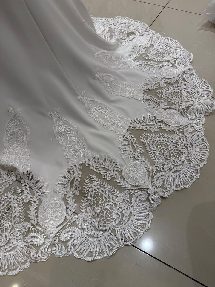 Elara Lace Mermaid Wedding Dress TL-0185