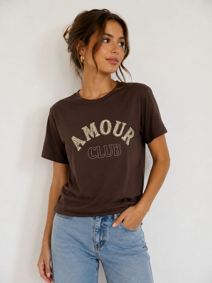 Amour Club Tee SS-1011