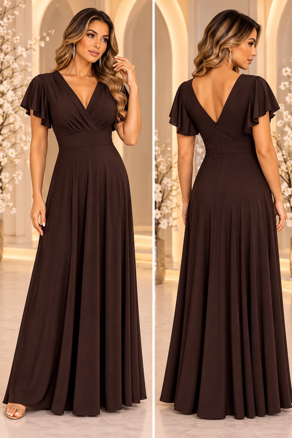 Elegant Grace Maxi Dress 32110