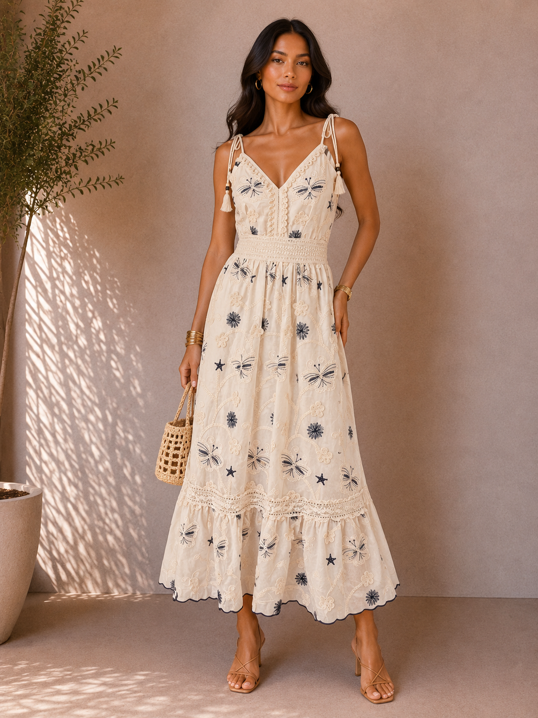 Butterfly Breeze Maxi Dress 51219