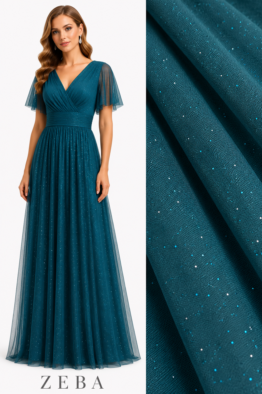 Seraphina Grace Chiffon Evening Gown 23589(N)