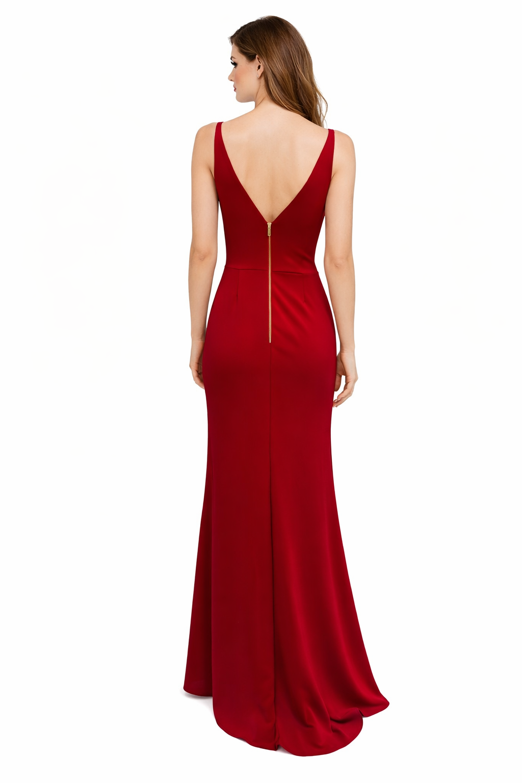 Luna Elegance Maxi Jurk met Split – Luxe Avondjurk 4430
