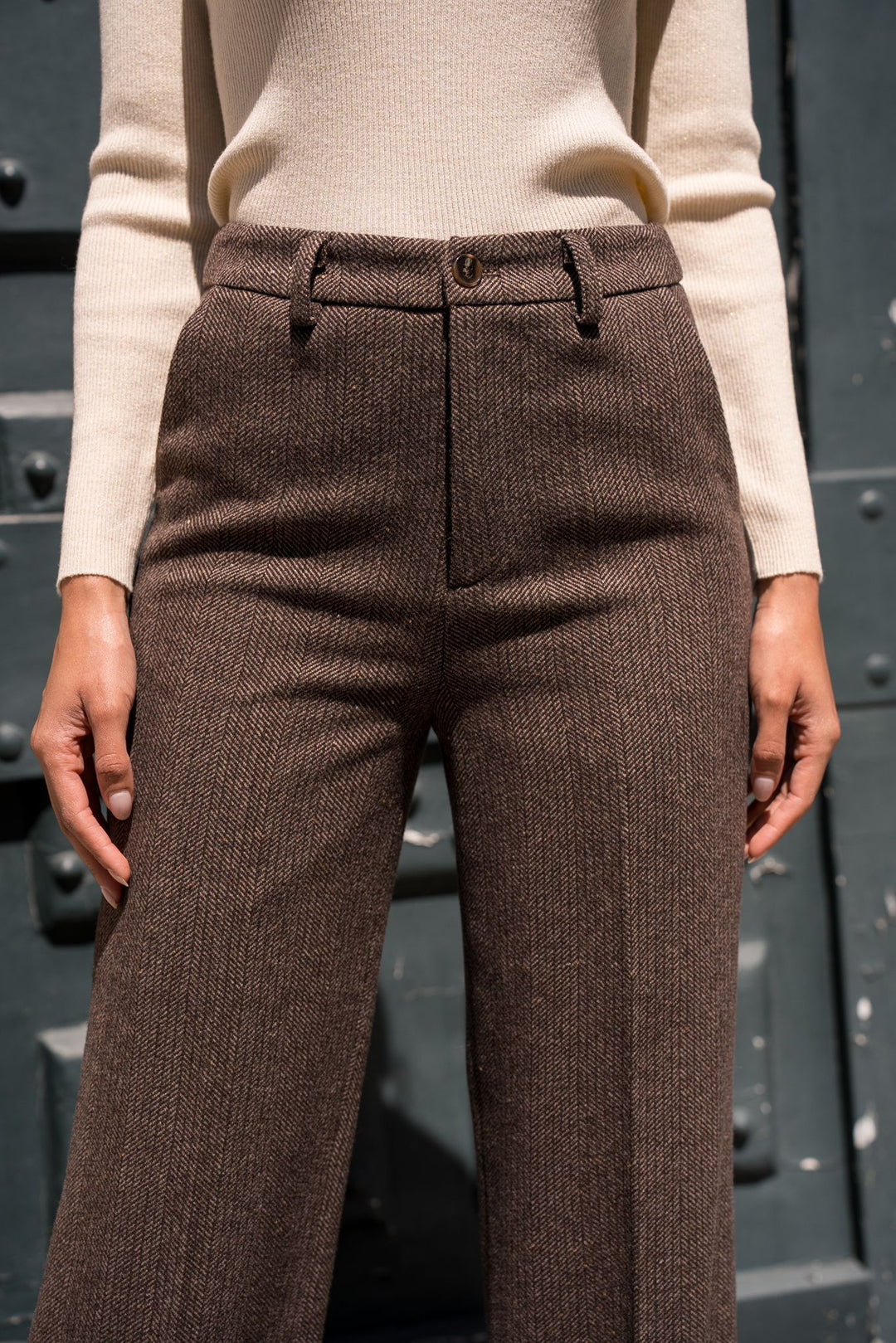 Pantalon Attentif Terracotta Frame P-2508