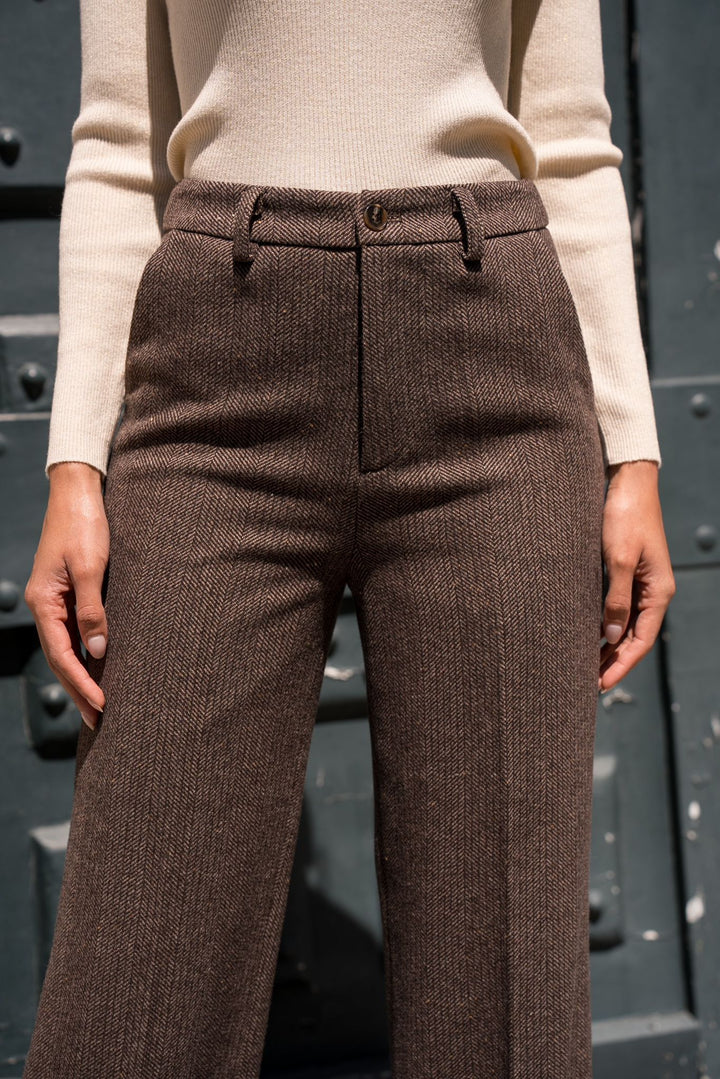 Pantalon Attentif Terracotta Frame P-2508