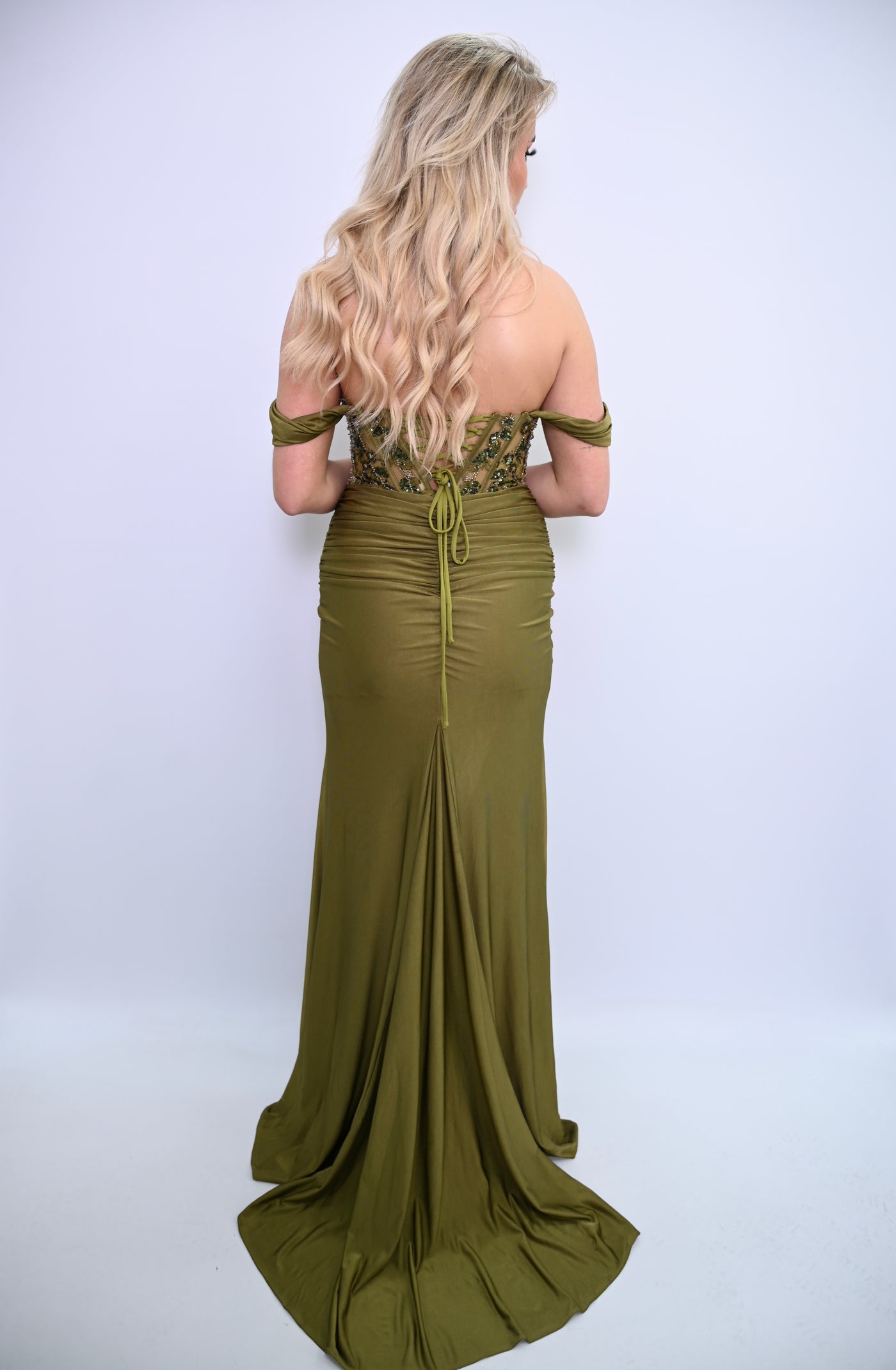 Glamoureuze Avondjurk met Beaded Details  
F86004