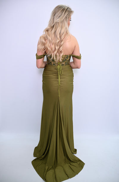 Glamoureuze Avondjurk met Beaded Details  
F86004