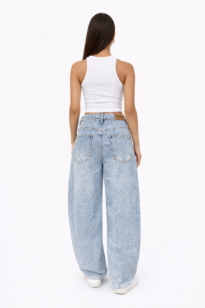 Luna Sparkle Balloon Jeans Monday LW-1888