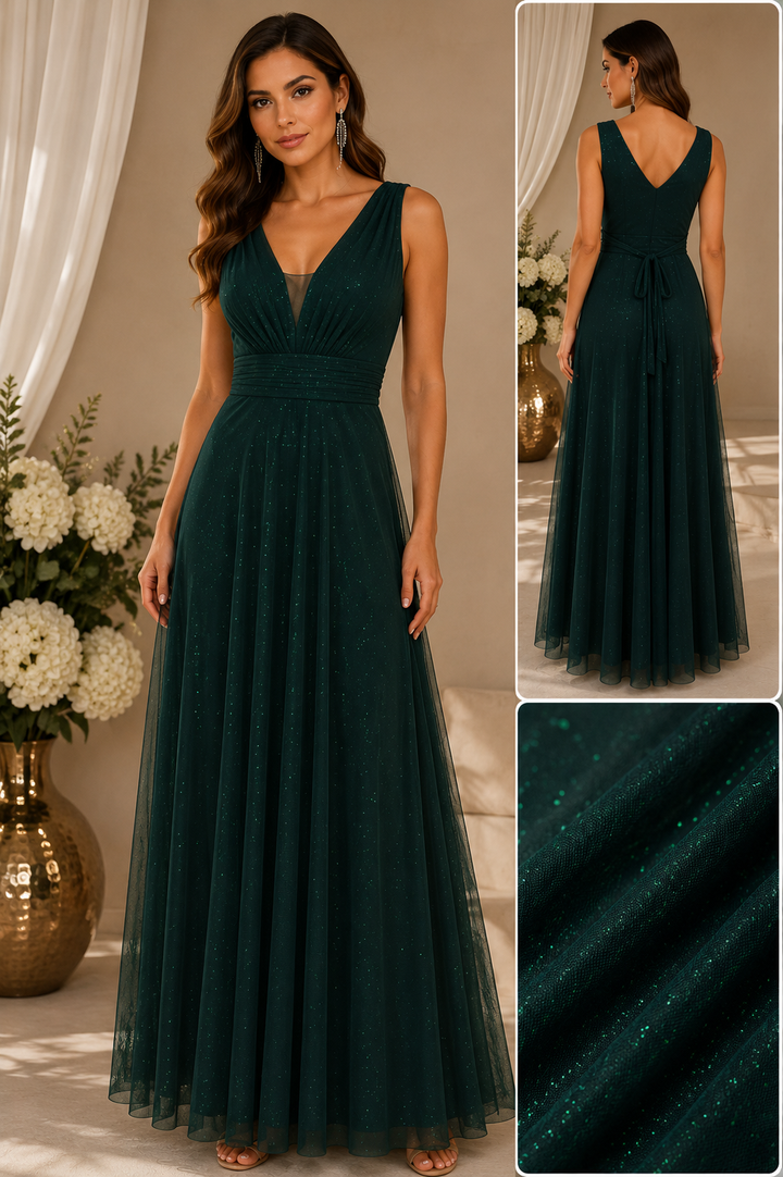 Celestia Shimmer Maxi Dress 20032