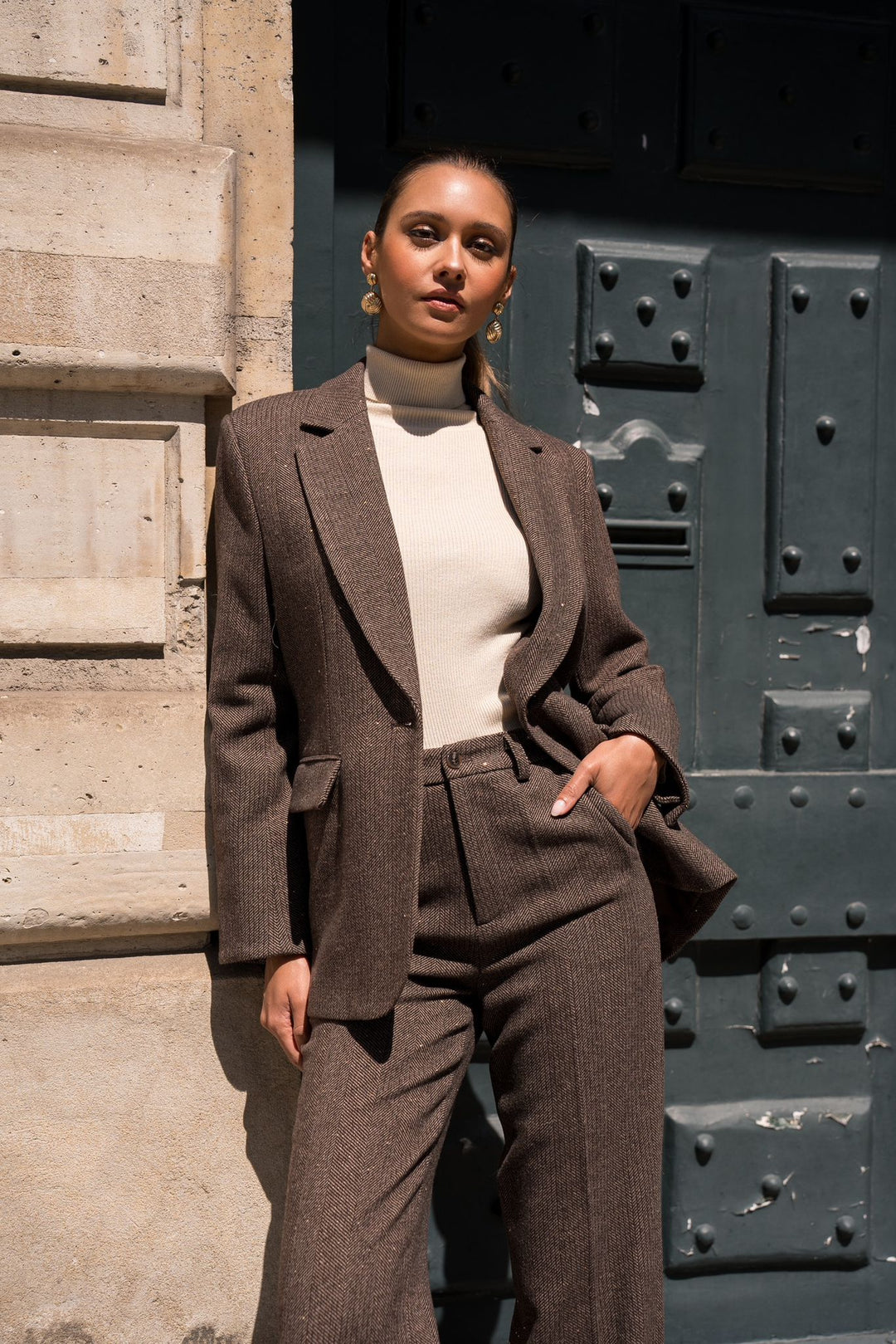 Blazer Attentif Terracotta Frame V-2507