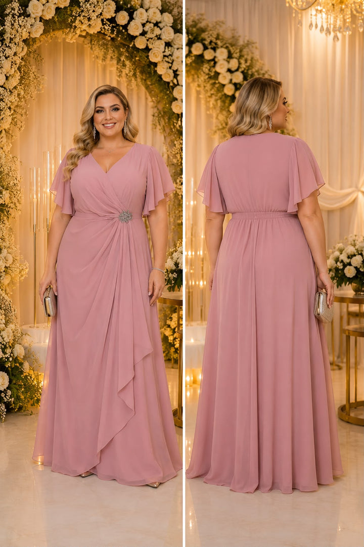 Aurélia Royale Queen Size Gala Dress FF24103