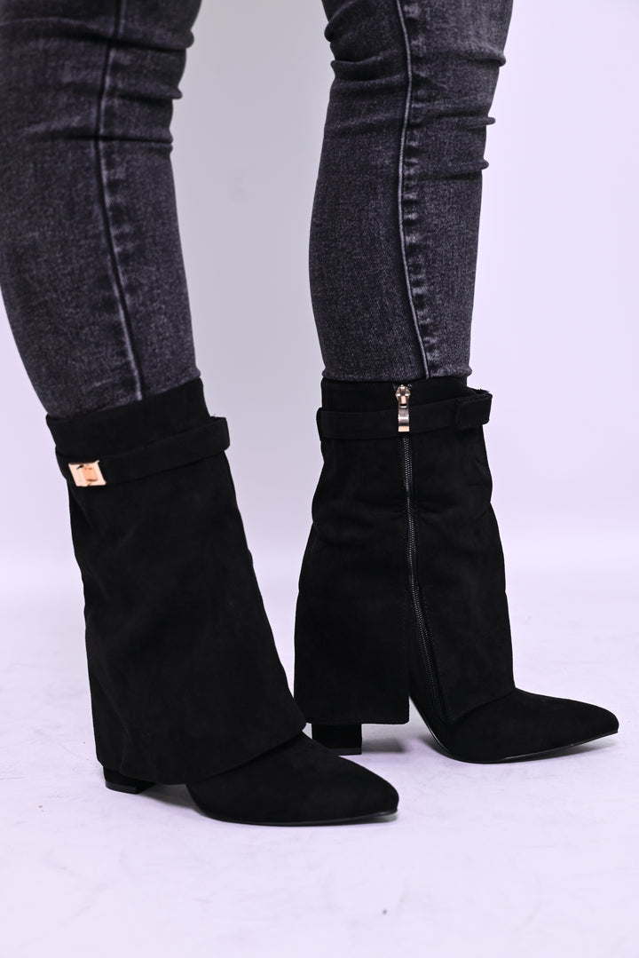 Half sharkboots Suède LA3116