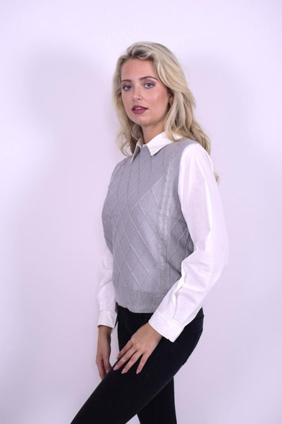 MS59347AB Blouse met spencer