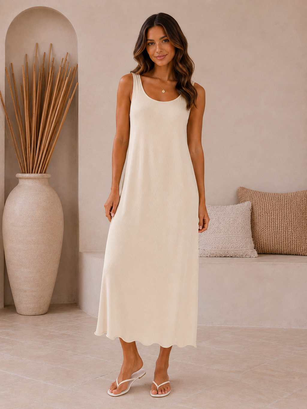 Essential Flow Maxi Dress 2621