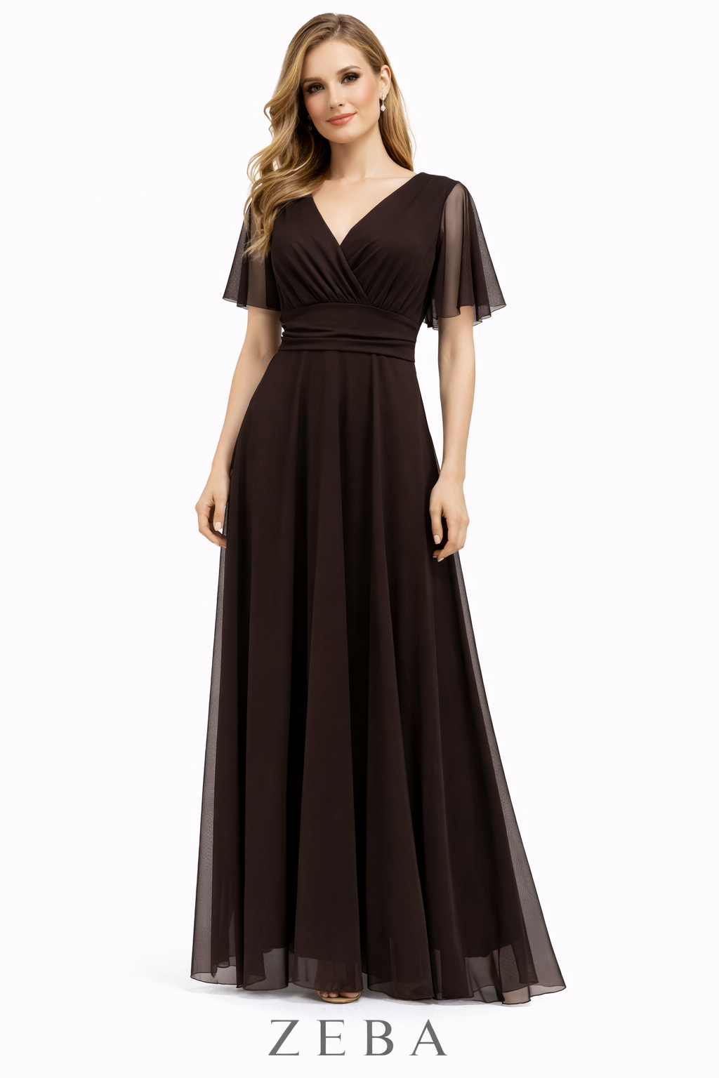 Seraphina Grace Chiffon Evening Gown 3589