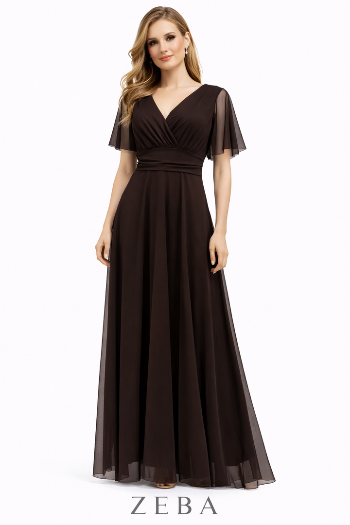 Seraphina Grace Chiffon Evening Gown 3589