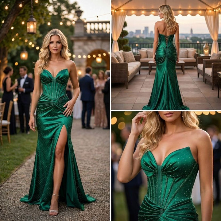 Midnight Glamour Maxi Jurk 6081H