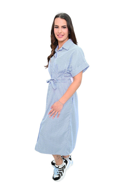 Jurk gestreept 39805