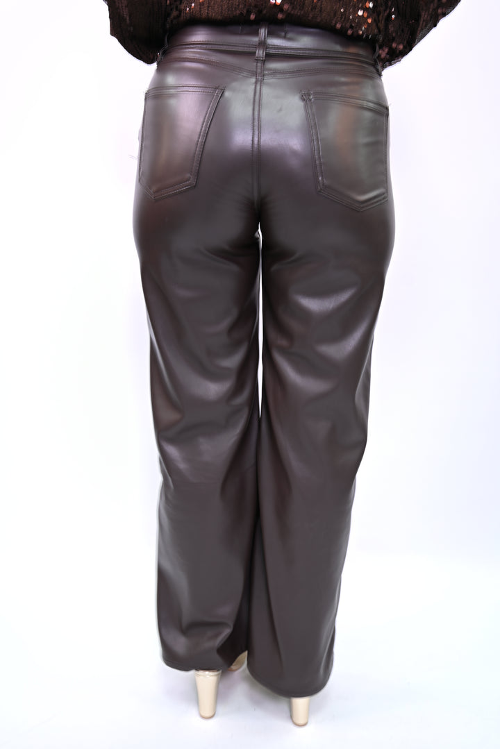 Wideleg Kate Denim Ceinture Lumière Pants SK960-C