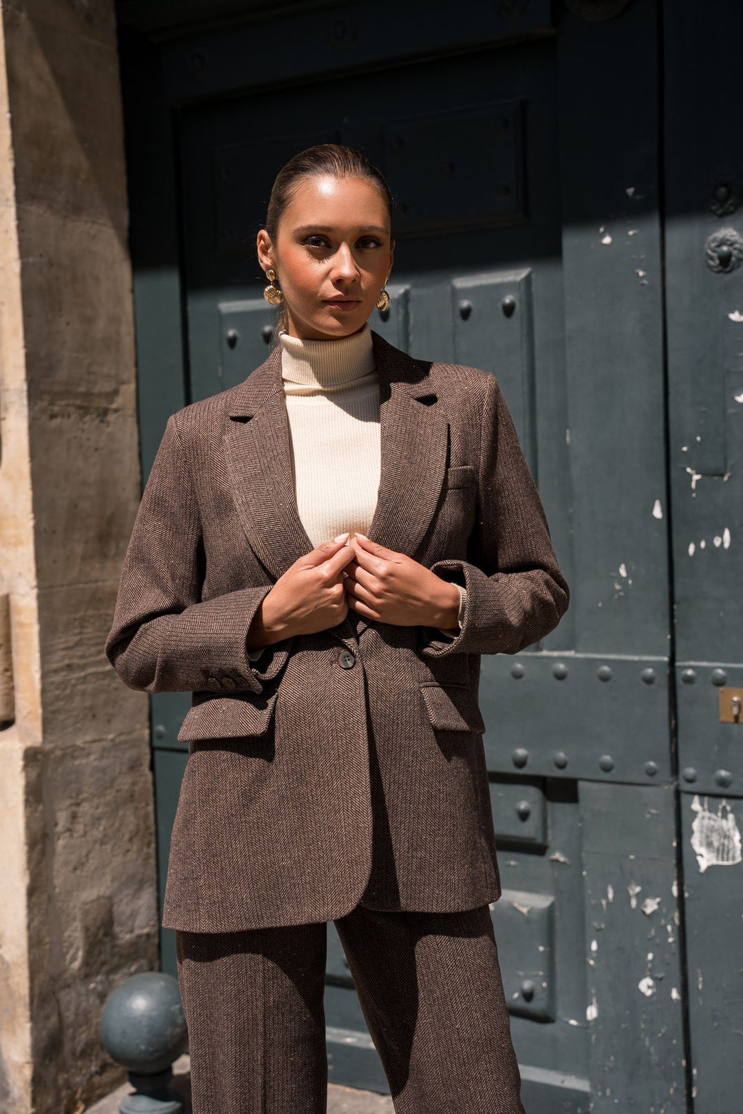 Blazer Attentif Terracotta Frame V-2507