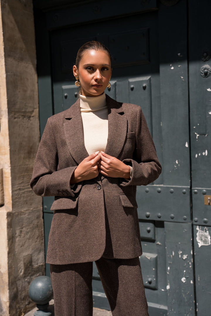 Blazer Attentif Terracotta Frame V-2507